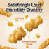 10.05 oz (1 Pack) Nongshim Honey Twist Snack, Sweet Crispy Korean Snack, Acacia Honey, Twisted Crinkle Shape, Crunchy