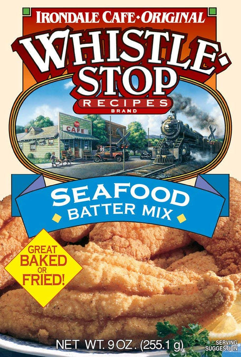 9-oz. 1 Original WhistleStop Cafe Recipes | Seafood Batter | | Box