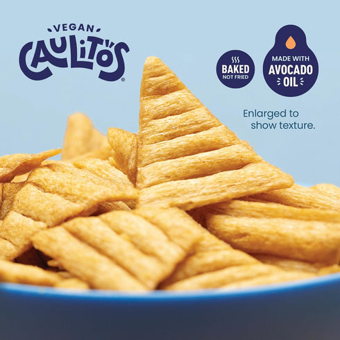 15 Pack (15 oz, Caulitos | Lentil, Rice & Cauliflower Chips | Organic, Gluten-Free, Non-GMO, Kosher, Nut-Free, Baked