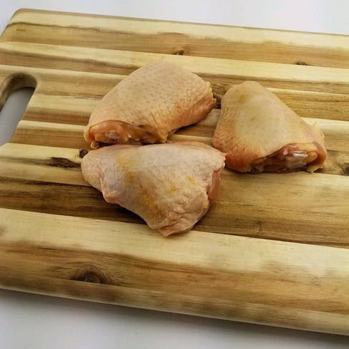 HUDSON VALLEY FARMS Pasture-Raised Heritage Chicken Thighs 4-Pack (1 Lb Each, 4 Lbs Total) |