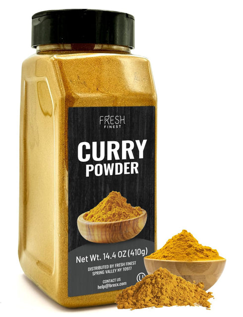 Fresh Finest Curry Powder - 14.46oz (410G) - Authentic Blend of Spices,