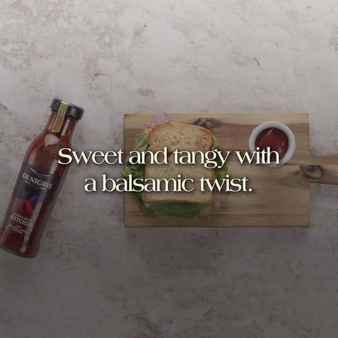 10,14 Oz (Pack 2) De Nigris Excellence line - Gourmet Italian Ketchup With Balsamic Vinegar Of Modena of | Ketchup