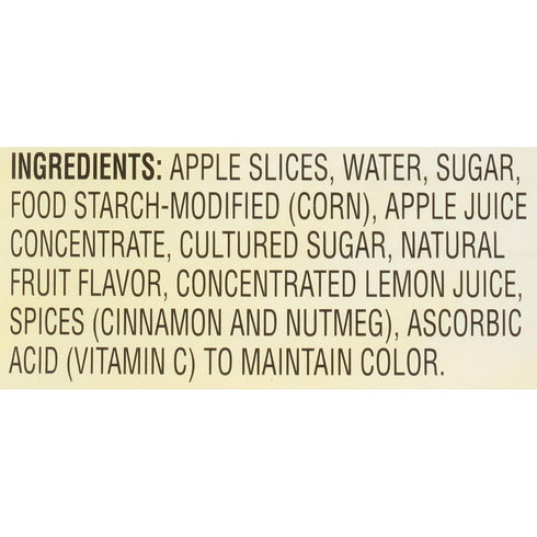 Lucky Leaf 112 Premium Clean Label Apple Fruit Filling or Topping Can, Apple, Ounce