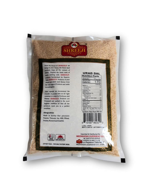 4lb Urad Dal (Matpe Beans With Skin)