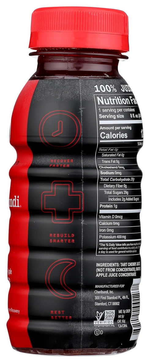 8 (Pack 12) Cheribundi Energy Drink, Cherry Juice, Ounce
