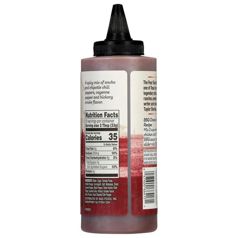 6666 Four Sixes Spicy BBQ Sauce, 14 Ounce