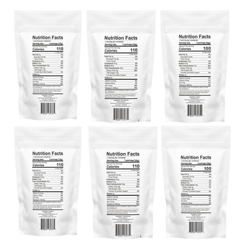 1oz Packs 100% Wise Harvest Freeze-Dried Family Fruit Bundle Six | Single Ingredient Snack | Real Fruit, No Sugar