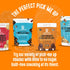 Pack 2) Lakanto Chocolate Covered Peanuts - Sweetened with Monk Fruit Sweetener, Keto Diet Friendly, On the Go Healthy