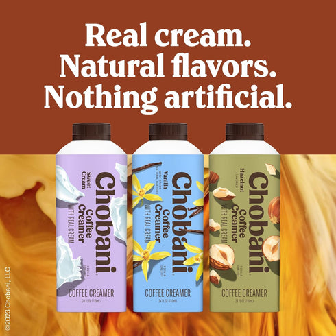 24 oz Chobani Coffee Creamer Sweet Cream fl