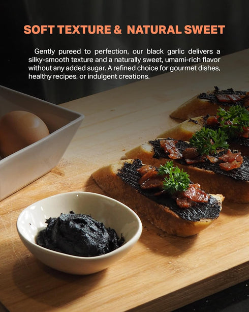 150g. 100%), 90 Homtiem Black Garlic Puree (Made from Solo Black Garlic Whole Black Garlic Fermented for Days