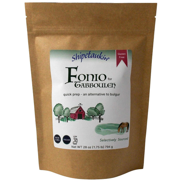 Shipetaukin Fonio for Tabbouleh - Gluten Free - Vegan - Non GMO