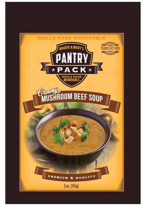 Maggie and Mary's Maggie & Mary's Pantry Pack Creamy Mushroom Beef Soup Mix - Dry