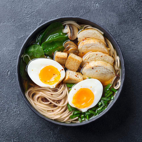 21g (10pk/Noodle Gluten Free Meister Japanese Instant High Protein Ramen Only/Gluten Free/Vegan)