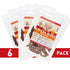 100% 2oz (Pack 6) Mission Meats Carolina Reaper Jerky from Grass Fed & Pasture Raised Beef, Caution: Extremely Spicy