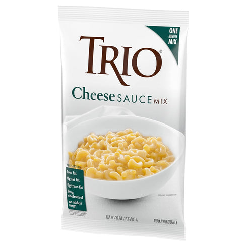 Trio Cheese Sauce Mix, Mac and Cheese, Pretzel Cheese Dip, Rich and Velvety, 32 oz Bag
