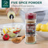 1 Soeos Chinese Five Spice Ounce, Five Spice Powder, Five Spice Chinese Seasoning Non-GMO, Non-irradiated, No