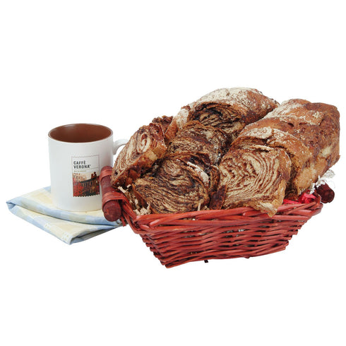Ideal Breakfast Cinnamon Babka Gourmet Gift Basket