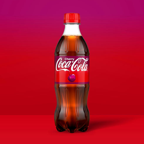 16.9 oz, 6 Pack Coca-Cola Cherry Soda Soft Drink, fl