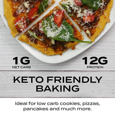 100% -16 (Pack 3) Aviate Lupini FLOUR - Keto & Vegan Friendly Superfood - Non-GMO, Gluten Free, Lupin Flour Keto, High