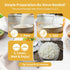 10 Packs 2.12oz VOLO VERO Dried Shirataki Rice, Gluten Free Dry Konjac Rice, Plant Based, Sugar Free, Low Fat, Vegan