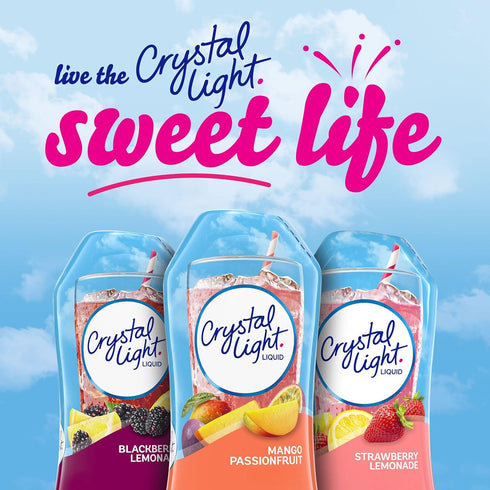 1.62 OZ Crystal Light Liquid Mix, Mango Passion Fruit