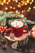 Gourmet du Village 12 Advent Calendar Gift Box, Christmas Season Single-Serve Hot Chocolate Mixes in Assorted Flavors
