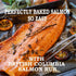 Famous 100g Pack 3 (3, 100g) British Columbia Salmon Rub Authentic West Coast Salmon Seasoning for BBQ, Oven, and Cedar
