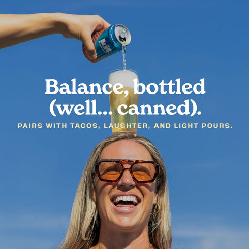6 Pack, 12 OZ, 4 Kit Non-Alc - Non-Alcoholic Craft Beer Blonde - FL Simple Ingredients Gluten-Removed, Vegan Friendly