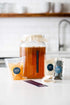 Urban Kitchen Kombucha 1 Starter Kit Includes Organic SCOBY, Starter Liquid, Gallon Glass Jar, Temp Gauge, Tea
