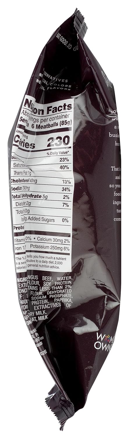 Simek's 12 , Original Beef Meatballs, Ounce