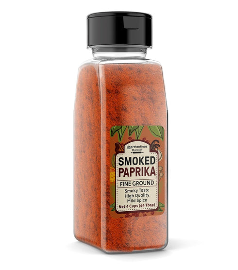 Unpretentious Smoked Paprika, 1 lb - Ground Spice from Dried Red Chile Peppers