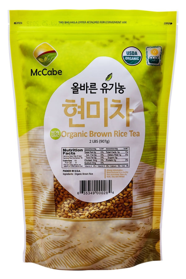 McCabe Organic Brown Rice Tea - Roasted Brown Rice Tea Korean |