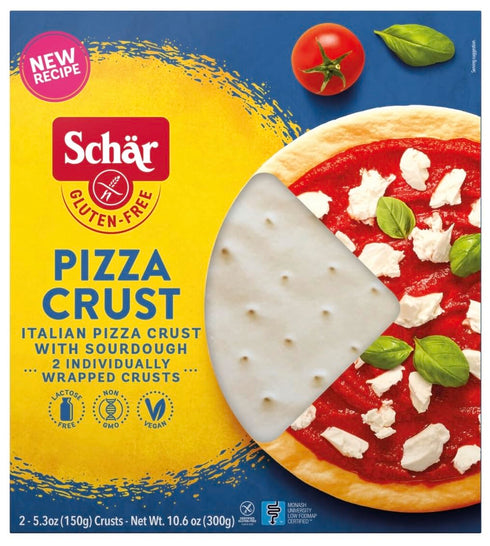 Schar - Pizza Crust - Certified Gluten Free - No GMO's, Wheat