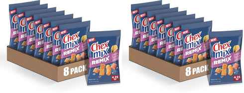 Chex Mix Remix Zesty Taco Snack Mix, 4.25 OZ (Pack of 16)