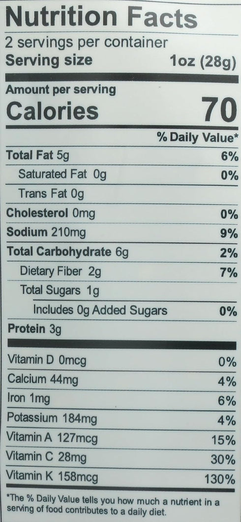 2 Oz Brad's Plant Based Kale Chips, Original
