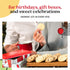 David's Cookies Happy Birthday Gift Sampler Tin Crunchy Gourmet Cookies Bakery Snack Gift for Birthdays, Celebrations