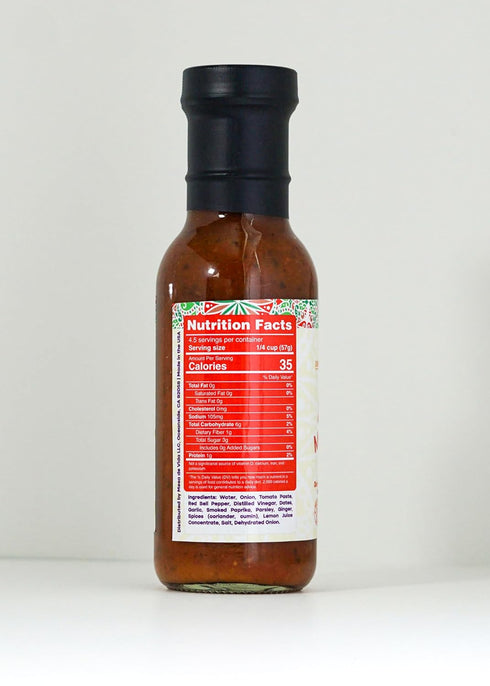 8.5 OZ) Globally Inspired Starter Sauce | Cooking Sauce | Plant-Based Oil Free Healthy Pantry Staples (Moroccan Flavor