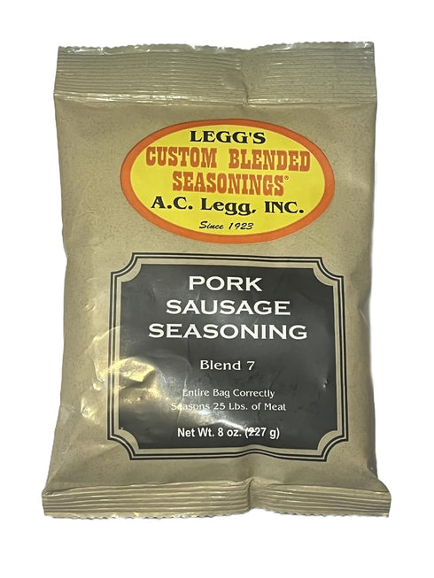 A.C. Legg Old Plantation Seasonings - Blend 7 Pork Sausage Seasoning