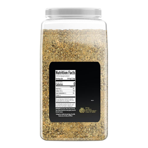 8 lb, GranAroma Lemon Pepper Seasoning, Versatile Seasoning Blend, Chicken & Steak, Zesty Flavor