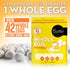 (21 oz) Healthier Comforts Whole Egg Powder | Pure Dried Whole Eggs | Pasteurized, Ready to Eat | Gluten Free, Made