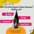 Spice Profile | USDA Organic Ceylon Cinnamon Powder, 4oz Resealable Pouch, 100% Pure for Cooking and Baking