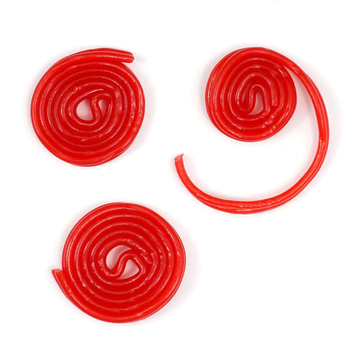 Broadway Strawberry Wheels Licorice Candy, 2 Pound Bulk Bag, Red Licorice Wheels