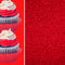 Sprinkle Deco Deep Red Nonpareils Bake In Sprinkles Toppings for Cake, Cookie, Cupcake, Ice Cream, Donut, 6oz Bag
