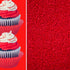 Sprinkle Deco Deep Red Nonpareils Bake In Sprinkles Toppings for Cake, Cookie, Cupcake, Ice Cream, Donut, 6oz Bag