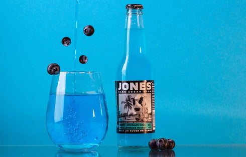 12-Pack 100% 12 Oz Jones Soda Co. Berry Lemonade Flavor | | The Original Craft Soda | Made with Pure, Cane Sugar | Pop
