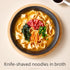 DGYLHBJ 17.63oz(pack 2), 100% Authentic Knife Cut Noodles, of Unseasoned, Clean Ingredients, Zero Additives & Vegan