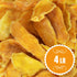 4 Pack, Dried Mango Slices - Pound Bulk Soft & Juicy Sweet Dried Mango Healthy Snack, Delicious Texture, Chewy Ripened