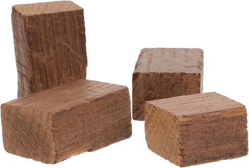2pcs ULTECHNOVO Red Wine Brewing Chips Toast Wood Chips for Home Wine Making Flavor and Random Shape for Home Brewing