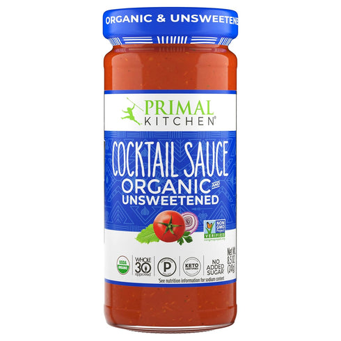 Primal Kitchen Unsweetened Organic Cocktail Sauce, 8.5 Oz