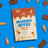 (2.33 oz (Pack 5), Muddy Bites Waffle Cone Snacks Bite Sized Chocolate Filled Waffle Cones for Snack or Dessert, Ice